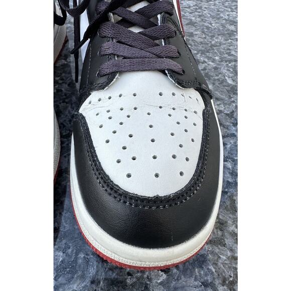 Nike Air Jordan 1 Mid Metallic Gym Red Black White Men\'s Shoe SZ 8.5 554724-122 main image 10